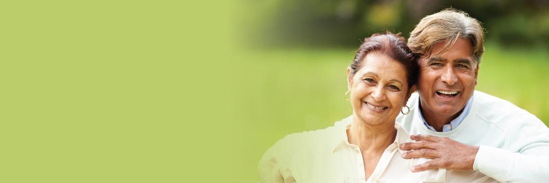 older couple hugging | Dentist Chesterfield MO