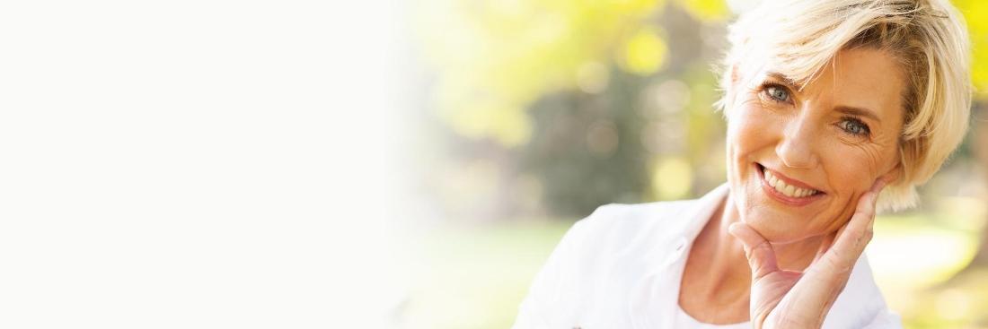 Older woman smiling | Chesterfield MO Dentist