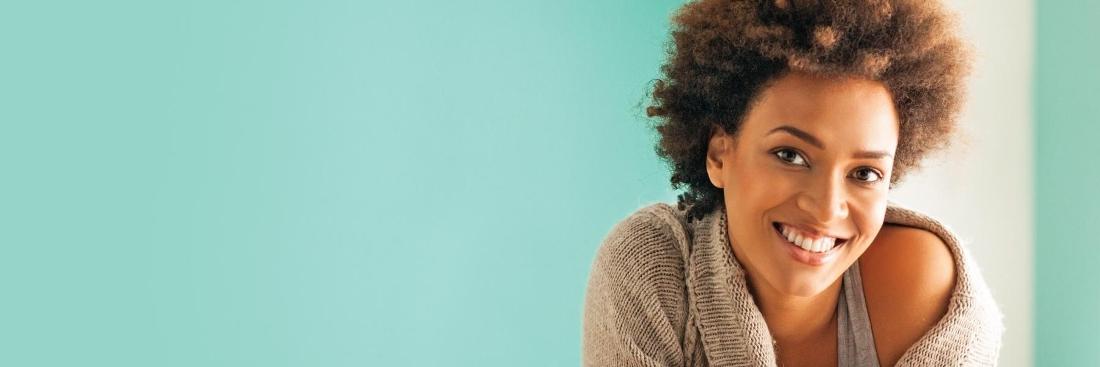 Woman smiling | Dentist Chesterfield MO